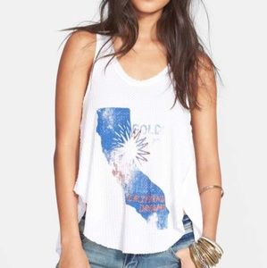 Free People Monroe Waffle Knit Tank